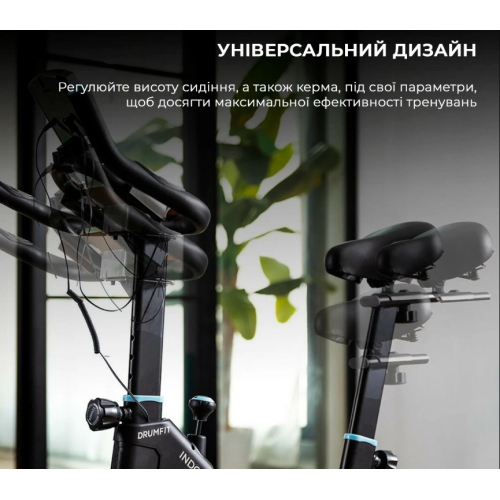 Велотренажер  Cecotec DrumFit Indoor 10000 Race Bicicleta - фото №7